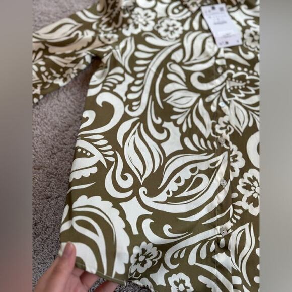 ZARA PRINTED SHIRT - SIZE M - BRAND NEW WITH TAG - Picture 12 of 15